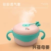 Children's 316L stainless steel water-filled bowl, three-layer water-filled baby food insulated meal bowl, baby tableware with handle Application Scenario